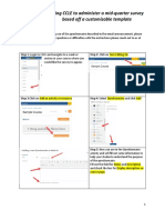 Instructions to add Mid-quarter Evaluations on CCLE