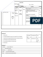 Lesson Plan: No Specific Outcomes Resources & Materials Instructional Strategies Assessment Procedures Duration