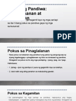 Lesson 2 Pokus NG Pandiwa