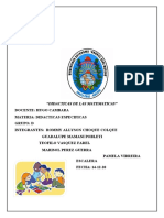 Didácticas de Las Matemáticas 