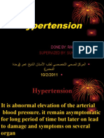 Hypertension: Supervized By: Suhad Jumah