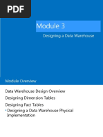 Designing A Data Warehouse