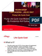 Pump LCC Workshop Analysis