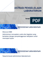 Administrasi Pengelolaan Laboratorium