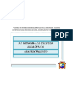 Memoria de Calculo PDF
