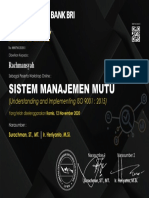 Sertifikat Manajemen Mutu ISO Rachmansyah PDF