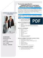 Curso ADMINISTRATIVO CONTABLE