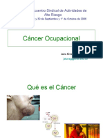 Tercer Encuentro Sindical sobre Cáncer Ocupacional