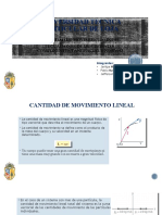 Cantidad de Movimiento Lineal