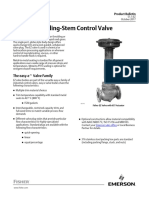 Fisher EZ Sliding - Stem Control Valve: The Easy - Et Valve Family