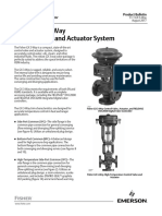Fisher GX3 - Way Control Valve and Actuator System