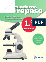 Cuaderno de Repaso 1 Ciencias Naturales - Biología - Sec - Alumno