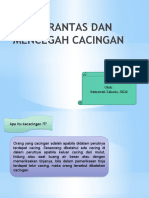 Memberantas Dan Mencegah Cacingan