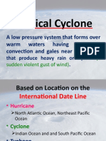 Tropical Cyclone Formation and Hazards