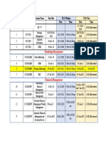 F.Timetable