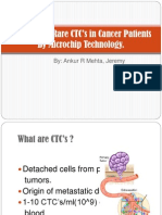 Isolation of Rare CTC's in Cancer Patients by Microchip Technology