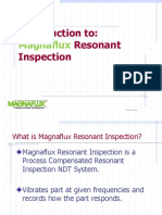 Introduction To: Resonant Inspection: Magnaflux