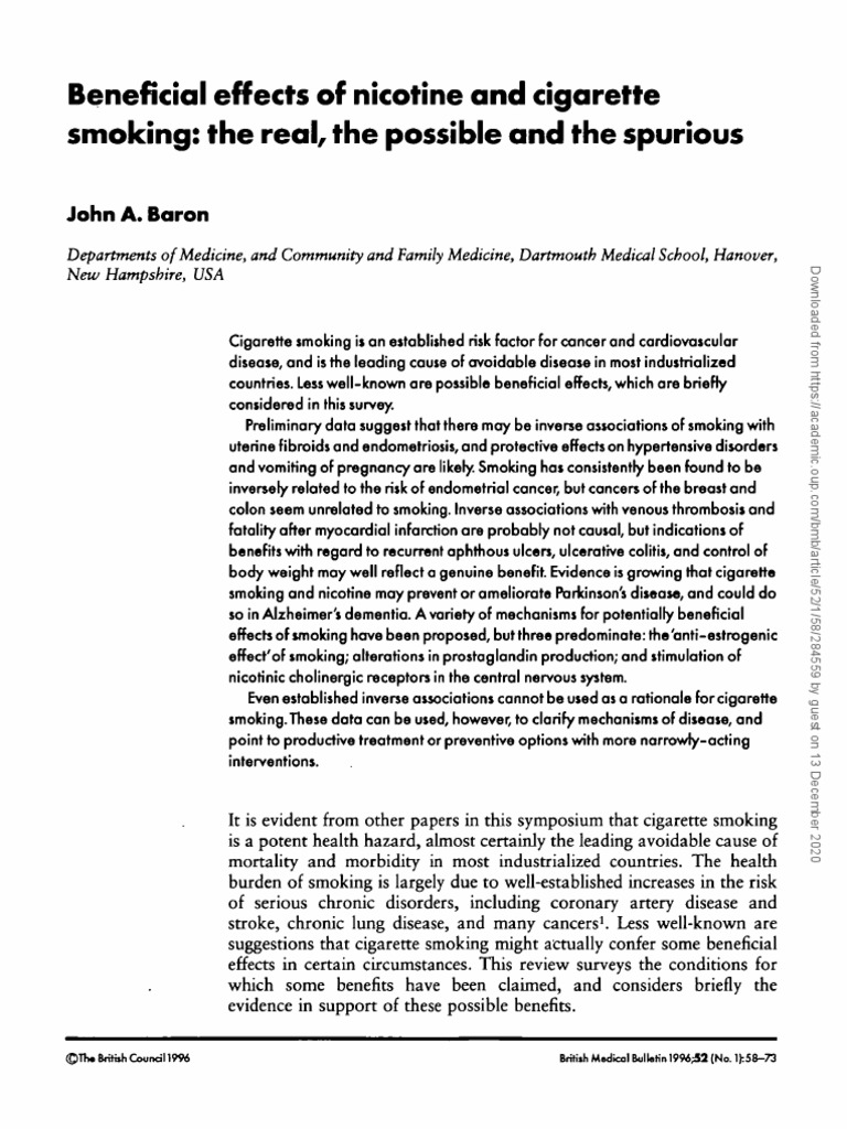 52 1 58 PDF | PDF | Nicotine | Cigarette