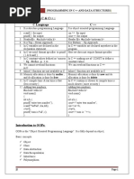 Difference Between C & C++: C Language C++: Unit - 1