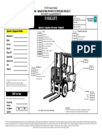 JAPL-F-HE-013 Forklift Check
