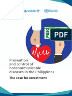 Prevention and Control of Noncommunicable Diseases in The Philippines - The Case For Investment PDF
