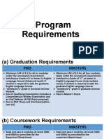 Program Requirements