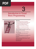 Introduction To Visual Basic Programming: Objectives