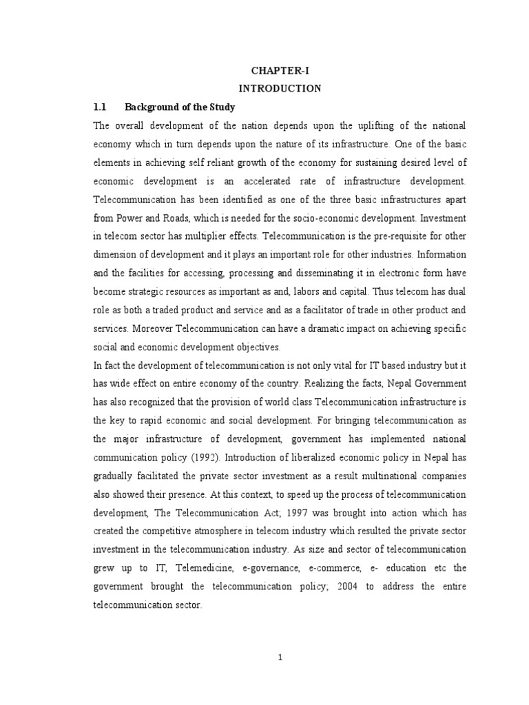 An Overview of Financial Performance of Nepal Telecom | PDF | Balance ...