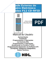 Manual Porteiroeletronico F12-Svcax 600302021-r0