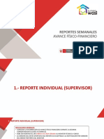 Guía Reporte Semanal Supervisor - Monitor