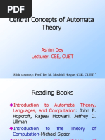 Automata Theory