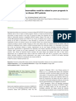 Baseline Electrolyte Abnormalities Would Be Related To Poor Prognosis in Hospitalized Coronavirus Disease 2019 Patients