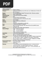 Satellite CL45-C4330: Model Specifications