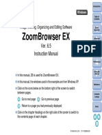 Zoombrowser Ex: Ver. 6.5 Instruction Manual