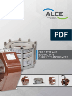 Cable Type and Bushing Type Current Transformers