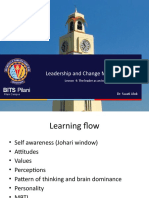 Leadership and Change Management: BITS Pilani