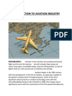 Introduction To Aviation Industry PDF