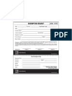 Investment Redumption Form PDF