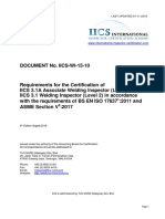 DOCUMENT No. IICS-WI-15-10: IICS Is Administered by TUV NORD (Malaysia) Sdn. BHD