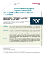 Catecholamine-Induced Cardiomyopathy in A Patient With Pheochromocytoma and Polycystic Kidney and Liver Disease: A Case Report