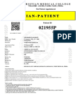 Indian-Patient: Christian Medical College