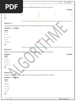 Corrigé - TD N°4 - Les Tableaux | PDF | Programmation informatique ...