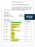 10 Days Training On Estimation, Costing and Valuation PDF