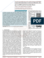 Survey Paper On SDN and Its Security Flaws