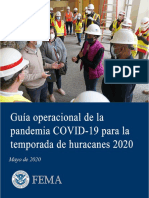 OperationalPandemicGuideHurricaneSeason2020 Spanish