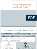 Contemporary Organizational Designs and Flexible Work Arrangements