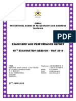 Examiner Report May 2019 PDF