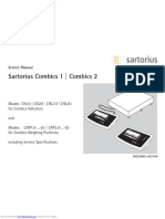 Sartorius Combics 1 - Combics 2: Service Manual