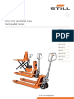 HPS/HPT Technical Data Hand Pallet Trucks