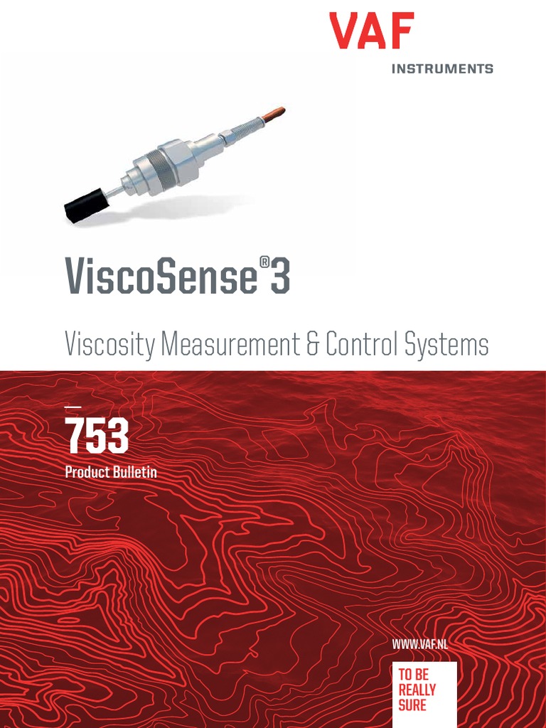 Viscosense 3 Viscosity Measurement & Control Systems PDF Fuel Oil